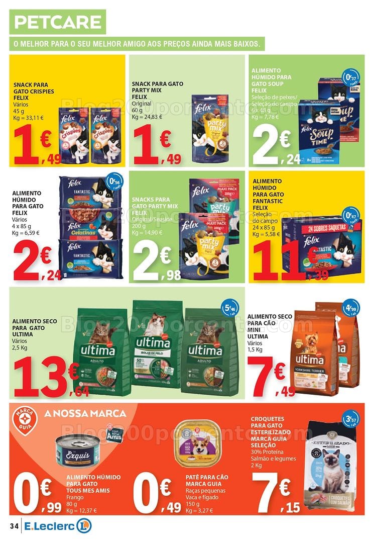 Antevisão Folheto E-LECLERC Promoções de 5 a 11 março